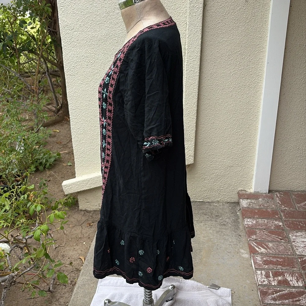 Natalie Martin Australian luxury handmade embroidered dress - Picture 5 of 10